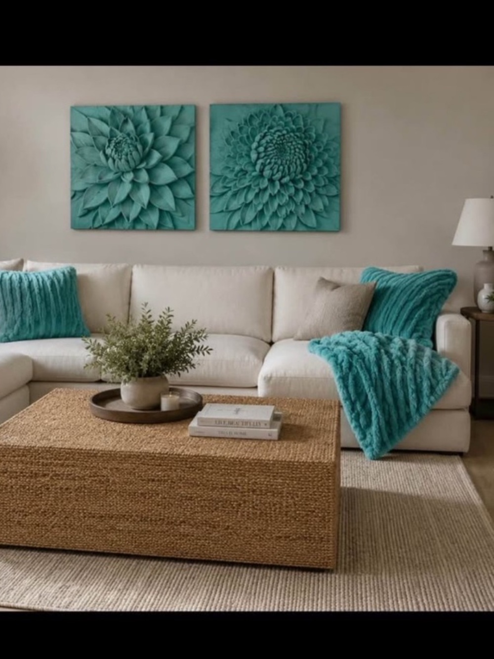 Z GALLERIE OSLO THROWS. SET OF 2